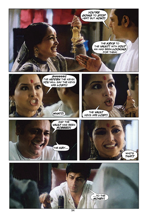Sanjay Leela Bhansali’s DEVDAS is
                                portrayed beautifully, scene-for-scene,
                                word-for-word, song-for- song,
                                fight-for-fight...and thought for
                                thought...on PAPER, in this MOVIC by
                                Bollywood Comics!