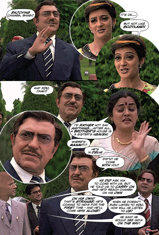 The MOVIC, by
                                Bollywood Comics of this enthralling
                                film,, Mukta Arts - Subhash Ghai’s TAAL,
                                depicts the movie scene-for-scene,
                                word-for-word, song-for- song,
                                dance-for-dance…ON PAPER!!!